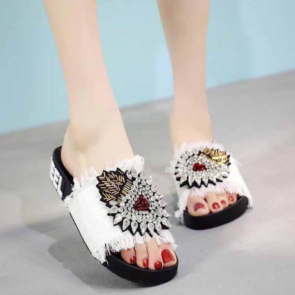 slippers women casual summer flat beach female crystal rivets slides slipper shoes for girls fashion woman leisure footwear, Black
slippers women casual summer flat beach female crystal rivets slides slipper shoes for girls fashion woman leisure footwear, Black