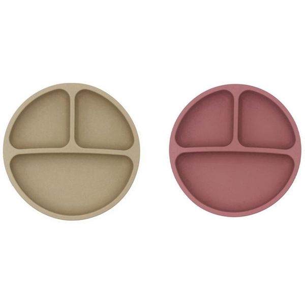 dishes & plates 2pcs baby safe silicone dining plate solid cute cartoon toddle training tableware kids-milk tea & rosy color
dishes & plates 2pcs baby safe silicone dining plate solid cute cartoon toddle training tableware kids-milk tea & rosy color