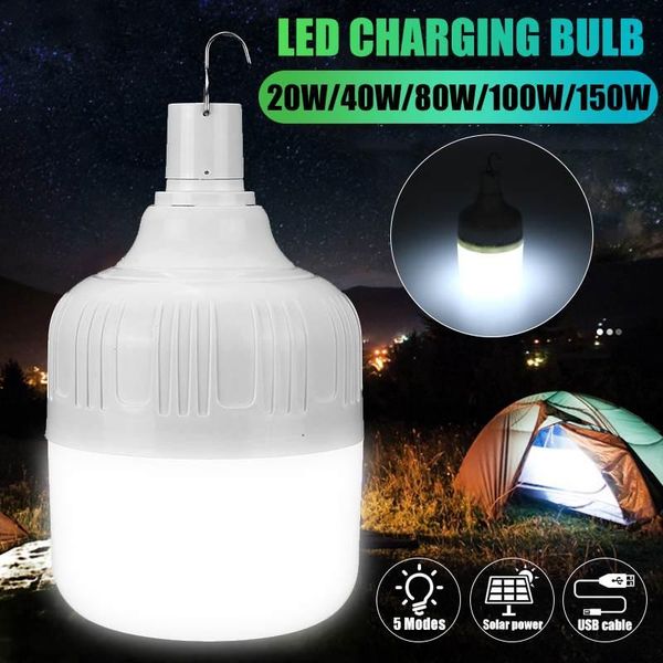 bulbs 20w/40w/80w/100w/150w solar charging light bulb with 5 modes 5v led usb cable for outdoor camping use
bulbs 20w/40w/80w/100w/150w solar charging light bulb with 5 modes 5v led usb cable for outdoor camping use
