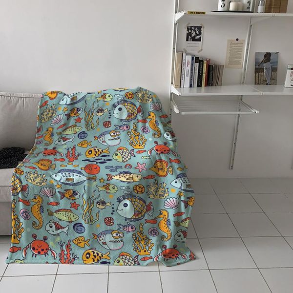 blankets special throw blanket for bed deep sea fish seahorse color nap traveling soft flannel children's bedroom bedspreadc
blankets special throw blanket for bed deep sea fish seahorse color nap traveling soft flannel children's bedroom bedspreadc