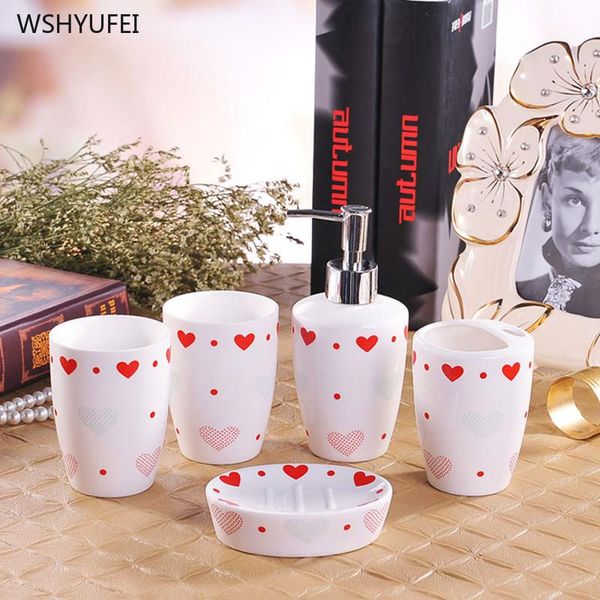 bath accessory set ceramic heart bathroom accessories washing tools mouthwash cup soap toothbrush holder household supplies couple gift
bath accessory set ceramic heart bathroom accessories washing tools mouthwash cup soap toothbrush holder household supplies couple gift