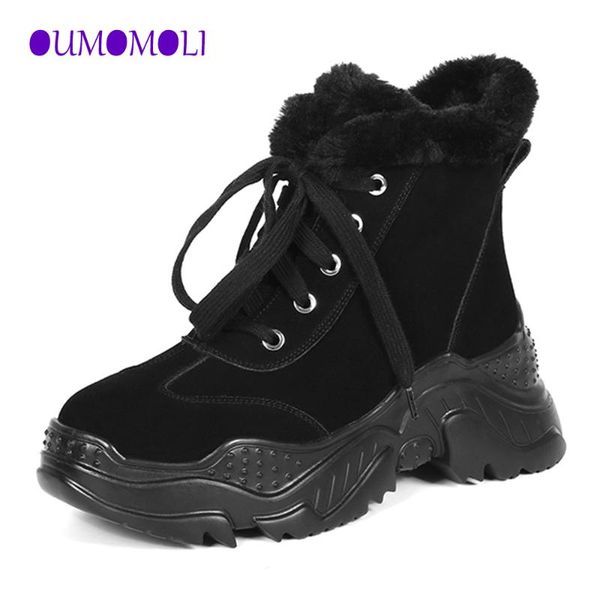 boots 2021 fashion women snow winter genuine leather casual shoes plush warm fur inside platform ankle x898, Black
boots 2021 fashion women snow winter genuine leather casual shoes plush warm fur inside platform ankle x898, Black