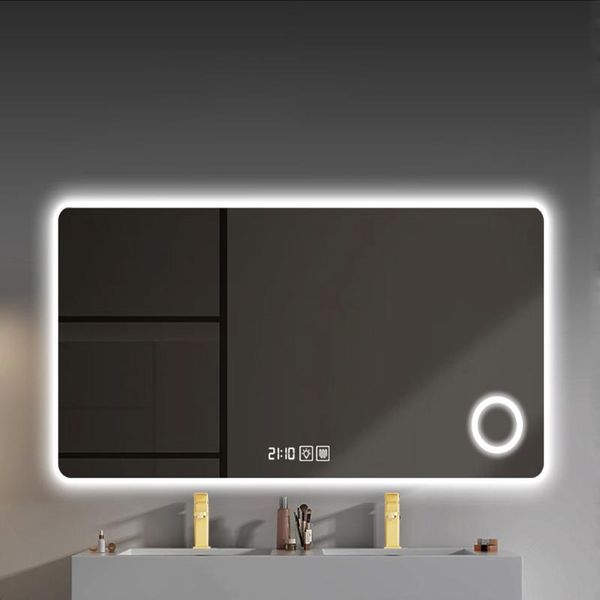 vanity lights korean style makeup mirror rectangular glass decoration smart bathroom wall hanging cosmetics beauty tools
vanity lights korean style makeup mirror rectangular glass decoration smart bathroom wall hanging cosmetics beauty tools