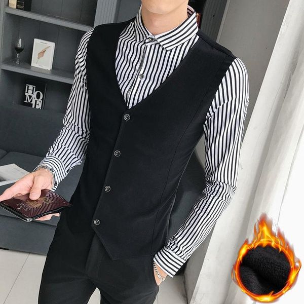 men's casual shirts 2021 autumn dress striped jacket korean loose vest youth black fake two shirt recommend streetwear, White;black
men's casual shirts 2021 autumn dress striped jacket korean loose vest youth black fake two shirt recommend streetwear, White;black