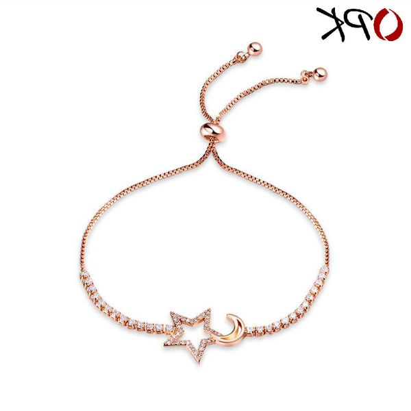 hand accessories fashion pentagram moon copper plated gold lady's bracelet girlfriend, Golden;silver
hand accessories fashion pentagram moon copper plated gold lady's bracelet girlfriend, Golden;silver
