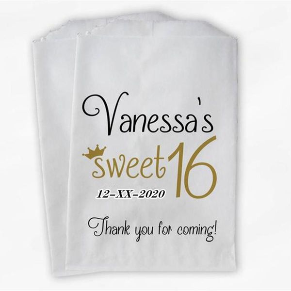 gift wrap custom sweet 16 birthday personalized candy buffet bags - black and gold thank you favor with crown paper treat
gift wrap custom sweet 16 birthday personalized candy buffet bags - black and gold thank you favor with crown paper treat