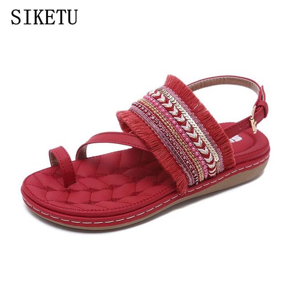 sandals siketu women bohemia female slip-on casual comfortable ladies flat shoes soft bottom plus size woman 35-42, Black
sandals siketu women bohemia female slip-on casual comfortable ladies flat shoes soft bottom plus size woman 35-42, Black