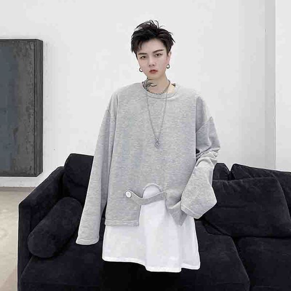 men's sweaters male spare long sleeve fake two inferior parts structure autumn nightgown great fashion personality youth qmw0, White;black
men's sweaters male spare long sleeve fake two inferior parts structure autumn nightgown great fashion personality youth qmw0, White;black