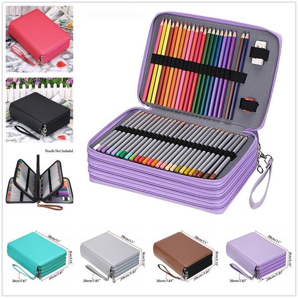 pencil cases 200 holes pu leather school case large capacity colored bag box multi-functional pencilcase for art supplies gift
pencil cases 200 holes pu leather school case large capacity colored bag box multi-functional pencilcase for art supplies gift