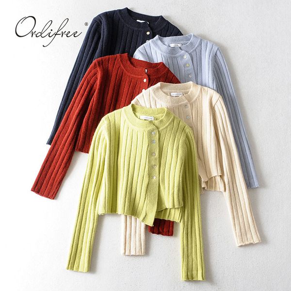 autumn winter women knitted cardigan long sleeve single breasted female sweater jumper 210415, White;black
autumn winter women knitted cardigan long sleeve single breasted female sweater jumper 210415, White;black