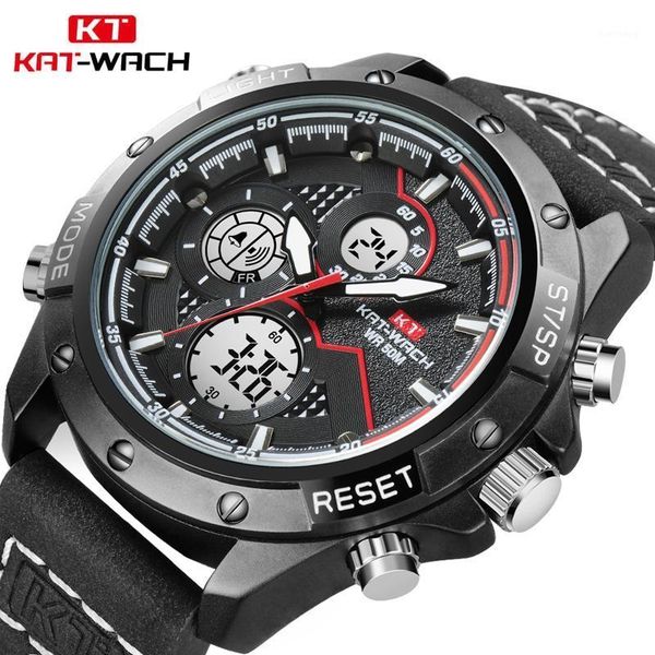 wristwatches 2021 fashion date electronic timing mens watch brand chronograph leather strap waterproof sport wrist alarm clock 1805, Slivery;brown
wristwatches 2021 fashion date electronic timing mens watch brand chronograph leather strap waterproof sport wrist alarm clock 1805, Slivery;brown