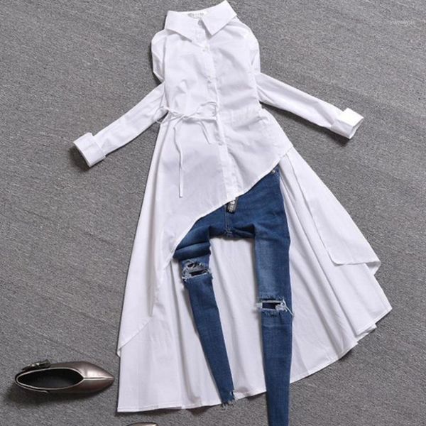 casual dresses 2021 spring fashion women irregular single breasted dress turn down collar shirt, Black;gray
casual dresses 2021 spring fashion women irregular single breasted dress turn down collar shirt, Black;gray