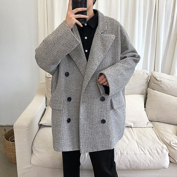 men's trench coats winter windbreaker men fashion solid color casual british wind long jacket man streetwear loose couple coat male clo, Tan;black
men's trench coats winter windbreaker men fashion solid color casual british wind long jacket man streetwear loose couple coat male clo, Tan;black