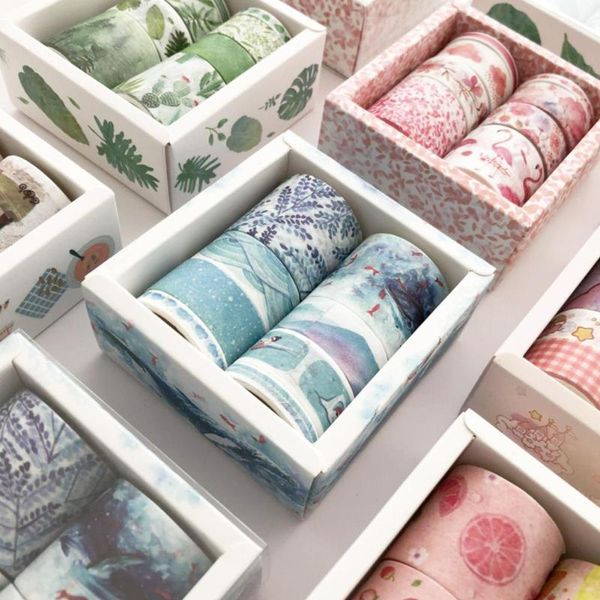 8pcs / paper tape 3m roll of decorative small fresh girl heart hand account diy notebook diary craft tools
8pcs / paper tape 3m roll of decorative small fresh girl heart hand account diy notebook diary craft tools