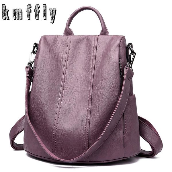 outdoor bags female anti-theft backpack classic real leather solid color canta fashion shoulder bag rucksack travel 2021
outdoor bags female anti-theft backpack classic real leather solid color canta fashion shoulder bag rucksack travel 2021