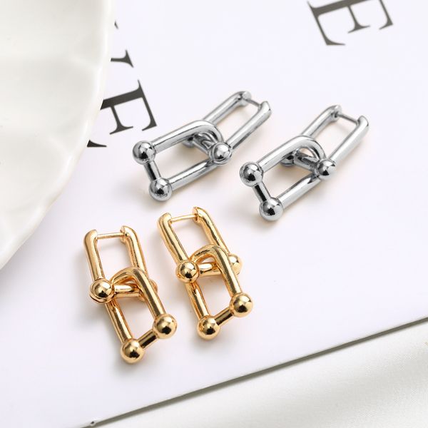 minimalist creative hoop earrings for women chic stylish geometric brass earring removable buckle celebrity jewelry, Golden;silver
minimalist creative hoop earrings for women chic stylish geometric brass earring removable buckle celebrity jewelry, Golden;silver