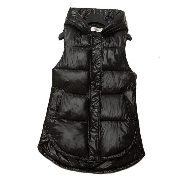 vests hooded down women's middle casual loose bright face large waist cotton coat in autumn and winter, Black;white
vests hooded down women's middle casual loose bright face large waist cotton coat in autumn and winter, Black;white