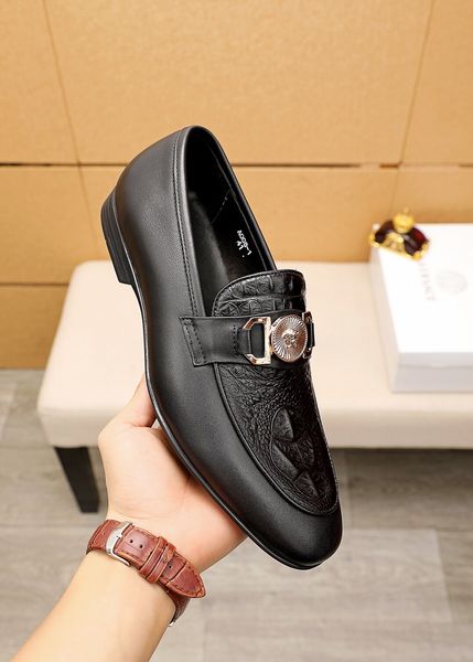 men's dress shoes brand fashion pointed toe snakeskin casual loafers wedding party oxfords 2021 slip-on business flats size 38-45, Black
men's dress shoes brand fashion pointed toe snakeskin casual loafers wedding party oxfords 2021 slip-on business flats size 38-45, Black