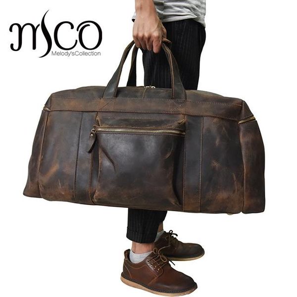 duffel bags vintage genuine leather men travel bag big capacity durable casual crazy horse male shoulder weekend
duffel bags vintage genuine leather men travel bag big capacity durable casual crazy horse male shoulder weekend