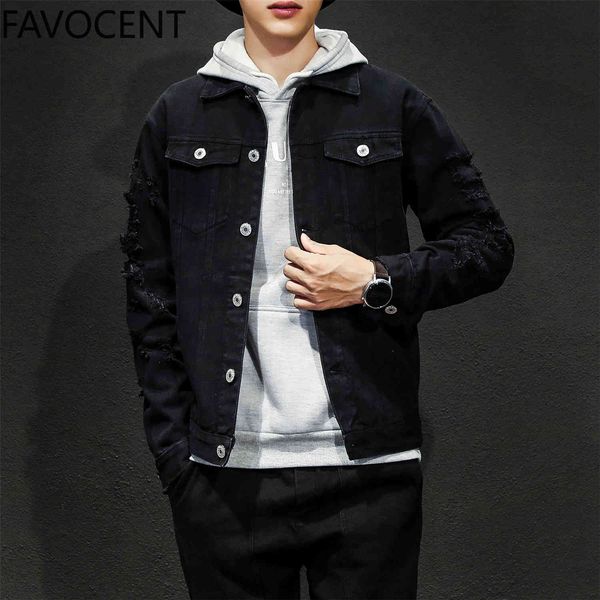 men's jackets mens denim jacket fashion jeans slim fit casual streetwear vintage hole jean coats plus size 5xl 4tcd, Black;brown
men's jackets mens denim jacket fashion jeans slim fit casual streetwear vintage hole jean coats plus size 5xl 4tcd, Black;brown