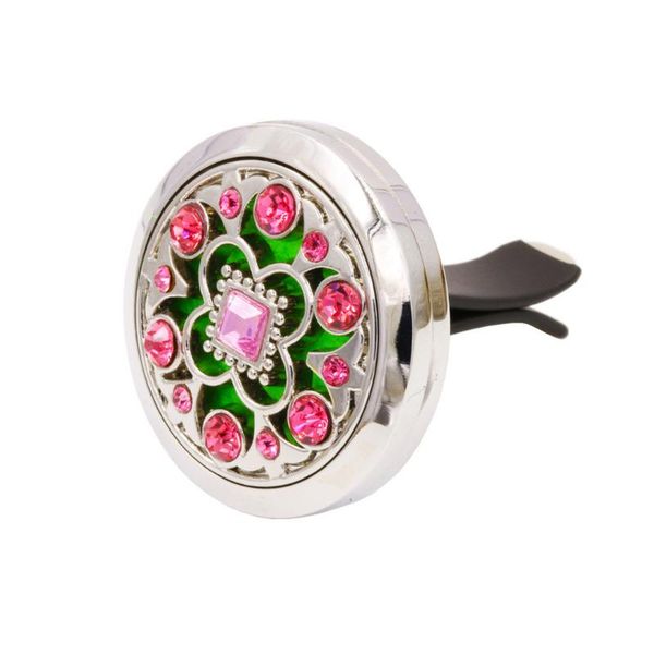 car air freshener perfume diffuser clip vent essential oil locket
