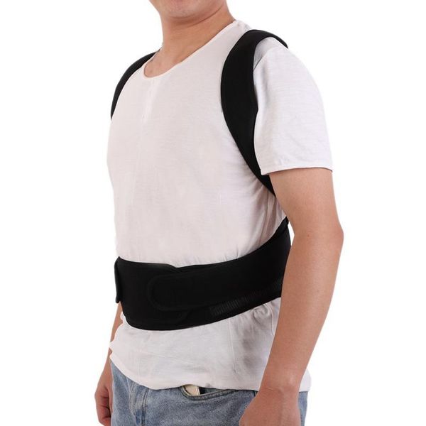 adjustable shoulder pain lumbar corset back brace belt strap men posture corrector therapy orthopedic waist support, Black;gray
adjustable shoulder pain lumbar corset back brace belt strap men posture corrector therapy orthopedic waist support, Black;gray