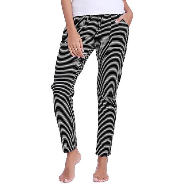 women's thermal underwear striped drawstring pajamas cotton pj casual belt poet bla, Black;pink
women's thermal underwear striped drawstring pajamas cotton pj casual belt poet bla, Black;pink