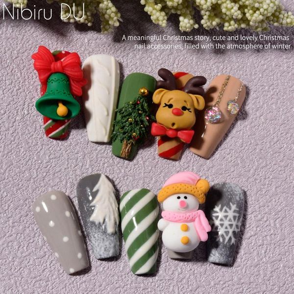 nail art decorations 2pcs christmas rhinestones 3d xmas tree gift snowman elk bells sock designs nails charms accessories tools, Silver;gold
nail art decorations 2pcs christmas rhinestones 3d xmas tree gift snowman elk bells sock designs nails charms accessories tools, Silver;gold