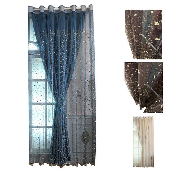 curtain & drapes embroidered leaves tulle organza sheer for window curtains blackout living room door solid blue
curtain & drapes embroidered leaves tulle organza sheer for window curtains blackout living room door solid blue