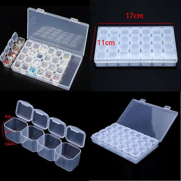 storage boxes & bins 28 slots clear plastic adjustable jewelry box case craft organizer beads
storage boxes & bins 28 slots clear plastic adjustable jewelry box case craft organizer beads