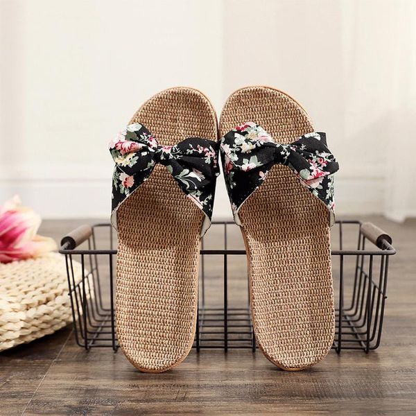 slippers sagace shoes woman summer casual outside flat with printing bowknot flax flip flops beach sandals 2021jan13, Black
slippers sagace shoes woman summer casual outside flat with printing bowknot flax flip flops beach sandals 2021jan13, Black