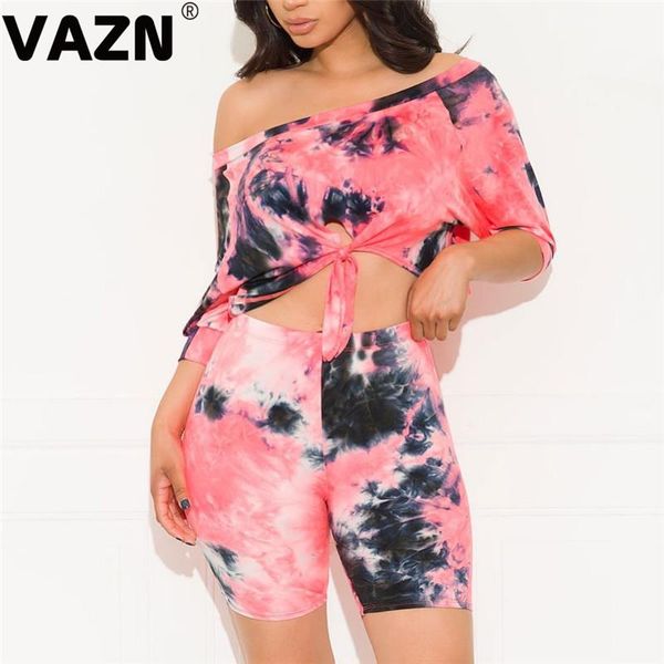 two piece dress vazn fancy bandage novelty elegant daily young style short sleeve waist braid tracksuits slim women 2 set, White
two piece dress vazn fancy bandage novelty elegant daily young style short sleeve waist braid tracksuits slim women 2 set, White
