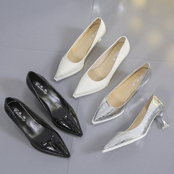 dress shoes 2021 luxury bevel soft silk design fashion high heels women pumps glod heeled stiletto classic wedding party, Black
dress shoes 2021 luxury bevel soft silk design fashion high heels women pumps glod heeled stiletto classic wedding party, Black