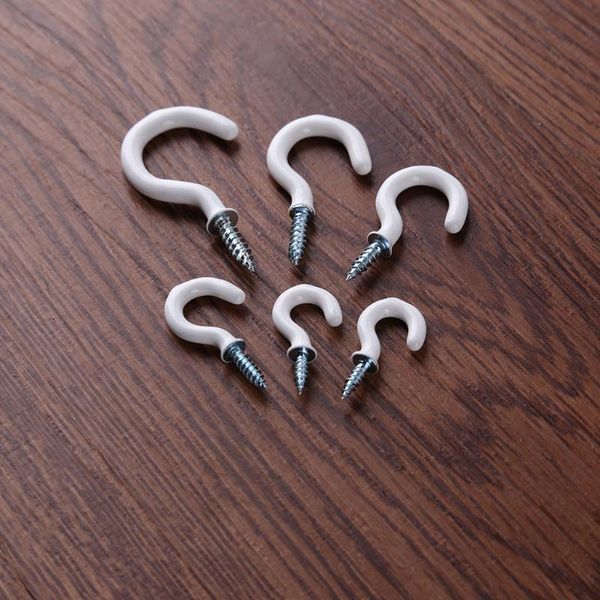 hooks & rails 100pcs shouldered hanger c cup hook screw-in mug cabinet tool screw hooking in spiral
hooks & rails 100pcs shouldered hanger c cup hook screw-in mug cabinet tool screw hooking in spiral