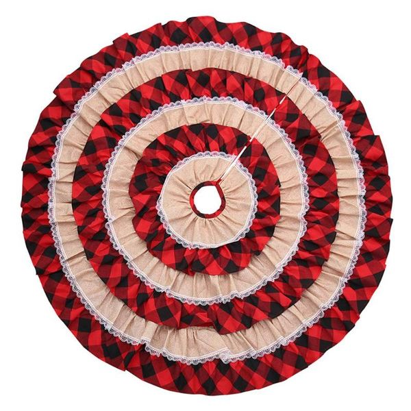christmas decorations year tree skirts round red cake plaid party base floor cover blanket home decorative accessories
christmas decorations year tree skirts round red cake plaid party base floor cover blanket home decorative accessories