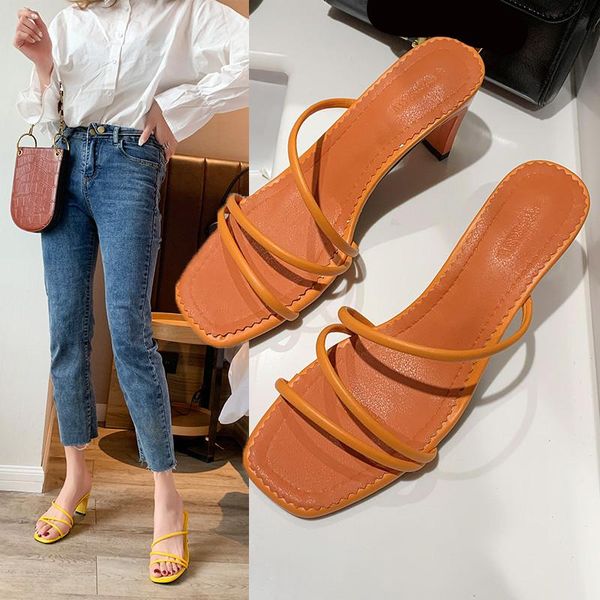 high-heeled shoes lady slippers soft square heel slides fashion platform slipers women comfort block luxury 2021 thin pu pumps, Black
high-heeled shoes lady slippers soft square heel slides fashion platform slipers women comfort block luxury 2021 thin pu pumps, Black