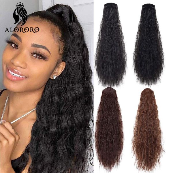 synthetic wigs kinky curly ponytail hair 22inch long puff afro drawstring rubber band hairpieces fake alororo, Black
synthetic wigs kinky curly ponytail hair 22inch long puff afro drawstring rubber band hairpieces fake alororo, Black