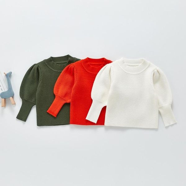pullover baby girls puff sleeve knitted sweater long autumn winter clothes for toddler kids, Blue
pullover baby girls puff sleeve knitted sweater long autumn winter clothes for toddler kids, Blue