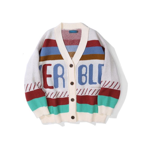 men's jackets letter jacquard leather cardigan sweater men women streetwear hip hop loose casual coat male knitwear jacket couple dee7, Black;brown
men's jackets letter jacquard leather cardigan sweater men women streetwear hip hop loose casual coat male knitwear jacket couple dee7, Black;brown