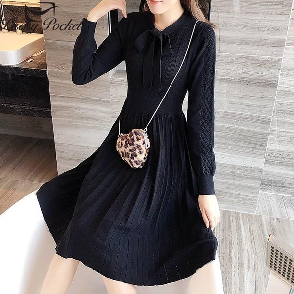 casual dresses women spring summer fashion black bow lace spliced a-line dress female slim ladies o-neck brand vestidos m229, Black;gray
casual dresses women spring summer fashion black bow lace spliced a-line dress female slim ladies o-neck brand vestidos m229, Black;gray