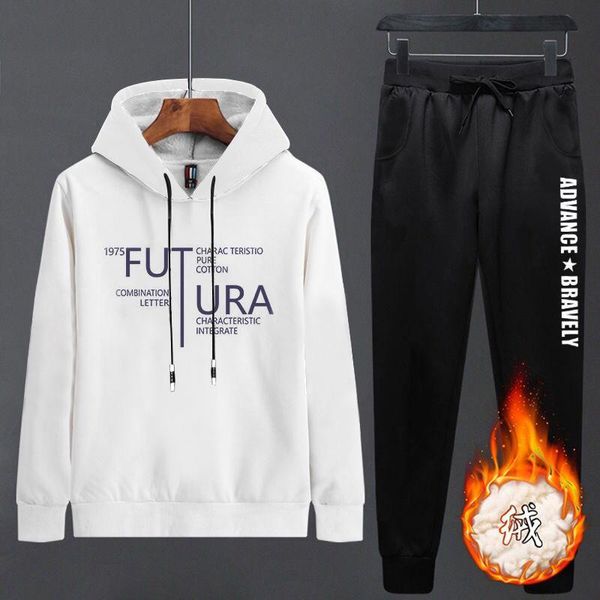 men's tracksuits men casual sweat suits matching sets autumn winter trend fashion hoodies ropa hombre clothing bc50tz, Gray
men's tracksuits men casual sweat suits matching sets autumn winter trend fashion hoodies ropa hombre clothing bc50tz, Gray