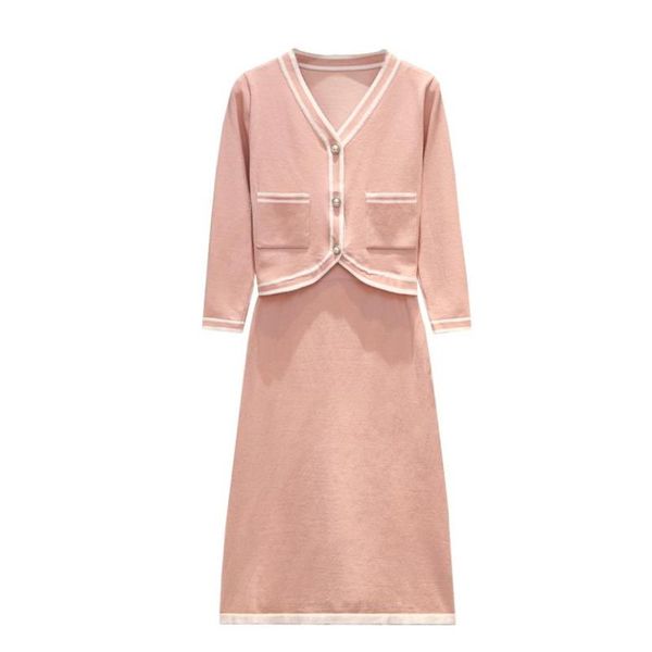 two piece dress l-4xl sweater skirt institute fashion women knitting cardigan coat skirts pcs clothing set knitted suits v neck outfit, White
two piece dress l-4xl sweater skirt institute fashion women knitting cardigan coat skirts pcs clothing set knitted suits v neck outfit, White