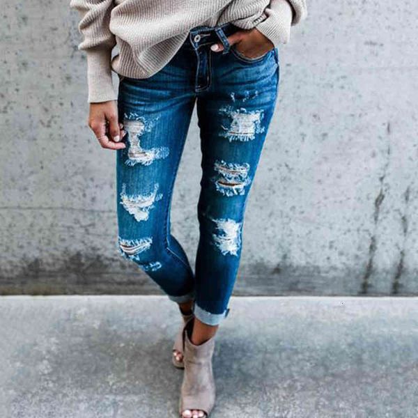 women's jeans women slim street wear girl cotton long solid summer ripped pants autumn clothing denim low 0b4d, Blue
women's jeans women slim street wear girl cotton long solid summer ripped pants autumn clothing denim low 0b4d, Blue