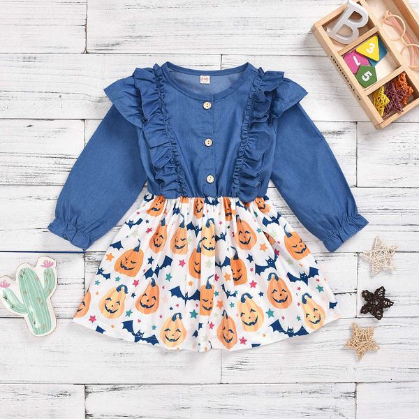 2020 new fall autumn baby girls dress brown/pink long sleeve flower print flare decorative outfit clothes, Red;yellow
2020 new fall autumn baby girls dress brown/pink long sleeve flower print flare decorative outfit clothes, Red;yellow