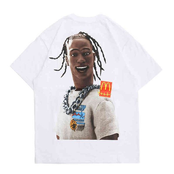 men's t-shirts spring and summer high street fashion brand ts same rap peripheral round neck loose short sleeve t-shirt men 141g, White;black
men's t-shirts spring and summer high street fashion brand ts same rap peripheral round neck loose short sleeve t-shirt men 141g, White;black