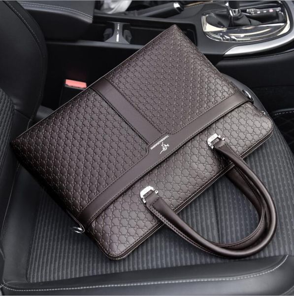 Factory outlet leather men brand shoulder bag large horizontal Joker computer handbag European and American embossed leathers business briefcase 8808, Brown
Factory outlet leather men brand shoulder bag large horizontal Joker computer handbag European and American embossed leathers business briefcase 8808, Brown
