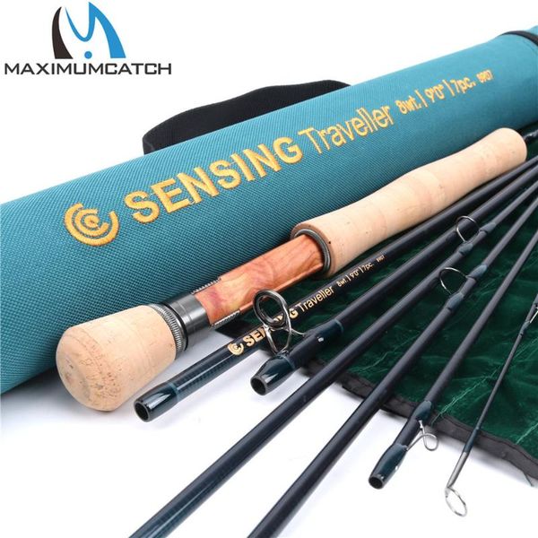 maximumcatch 9ft 5/6/7/8wt 7pcs sensing traveler rod half-well fast action carbon fiber fishing with cordura tube boat rods
maximumcatch 9ft 5/6/7/8wt 7pcs sensing traveler rod half-well fast action carbon fiber fishing with cordura tube boat rods
