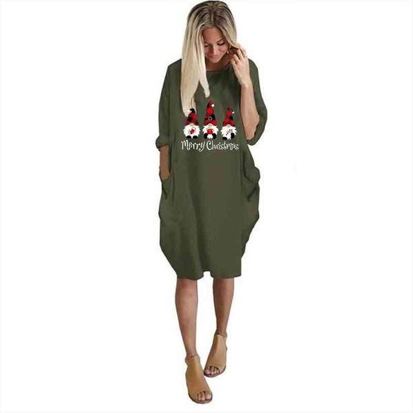 christmas casual printed cartoon autumn women dress winter long sleeve loose pocket plus size clothing, Black;gray
christmas casual printed cartoon autumn women dress winter long sleeve loose pocket plus size clothing, Black;gray