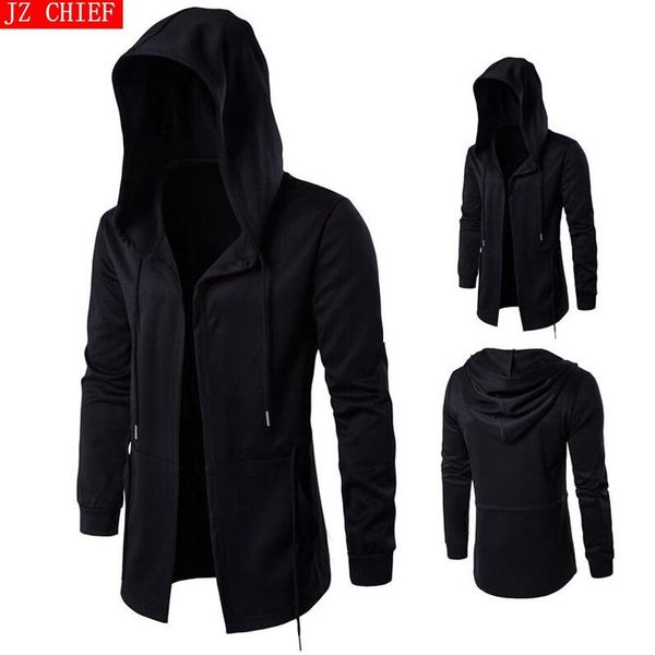 men's hoodies & sweatshirts 2021 spring and autumn dark windbreaker fashion hip hop sweatshirt medium long cloak wizard large hooded co, Black
men's hoodies & sweatshirts 2021 spring and autumn dark windbreaker fashion hip hop sweatshirt medium long cloak wizard large hooded co, Black