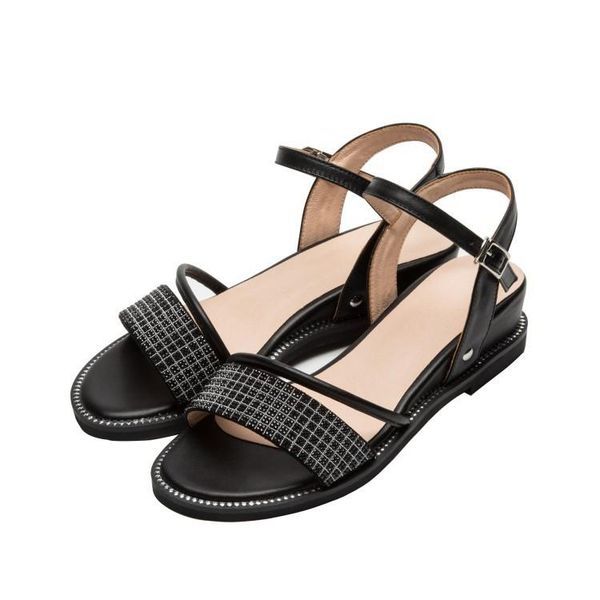 buckle comfort shoes for women luxury sandals all-match summer heels suit female beige open toe fashion spring low girls 2021 ne, Black
buckle comfort shoes for women luxury sandals all-match summer heels suit female beige open toe fashion spring low girls 2021 ne, Black